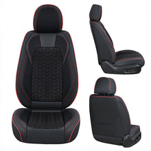 Load image into Gallery viewer, Coverado Seat Cover Installation Universal Fit Waterproof Car Seat Cover Fit SUV Black&amp;Red 5