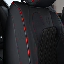 Load image into Gallery viewer, Coverado Front Seat Cover Compatibility Fit Truck Black&amp;Red 7